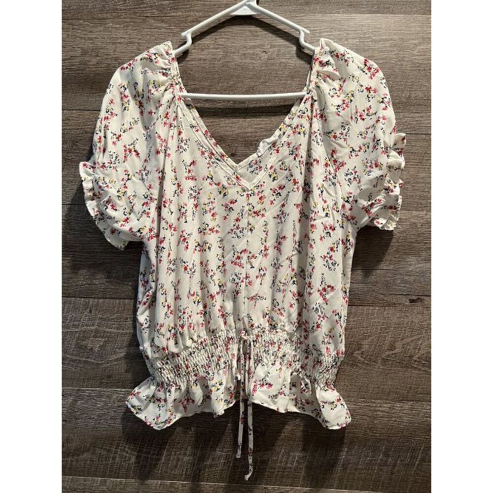 Sienna Sky Floral Blouse Blouse Size Large